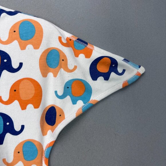 Sleeping Baby Zipadee Zip Transition Swaddle M 6-12 Months Elephant Print - Picture 14 of 16